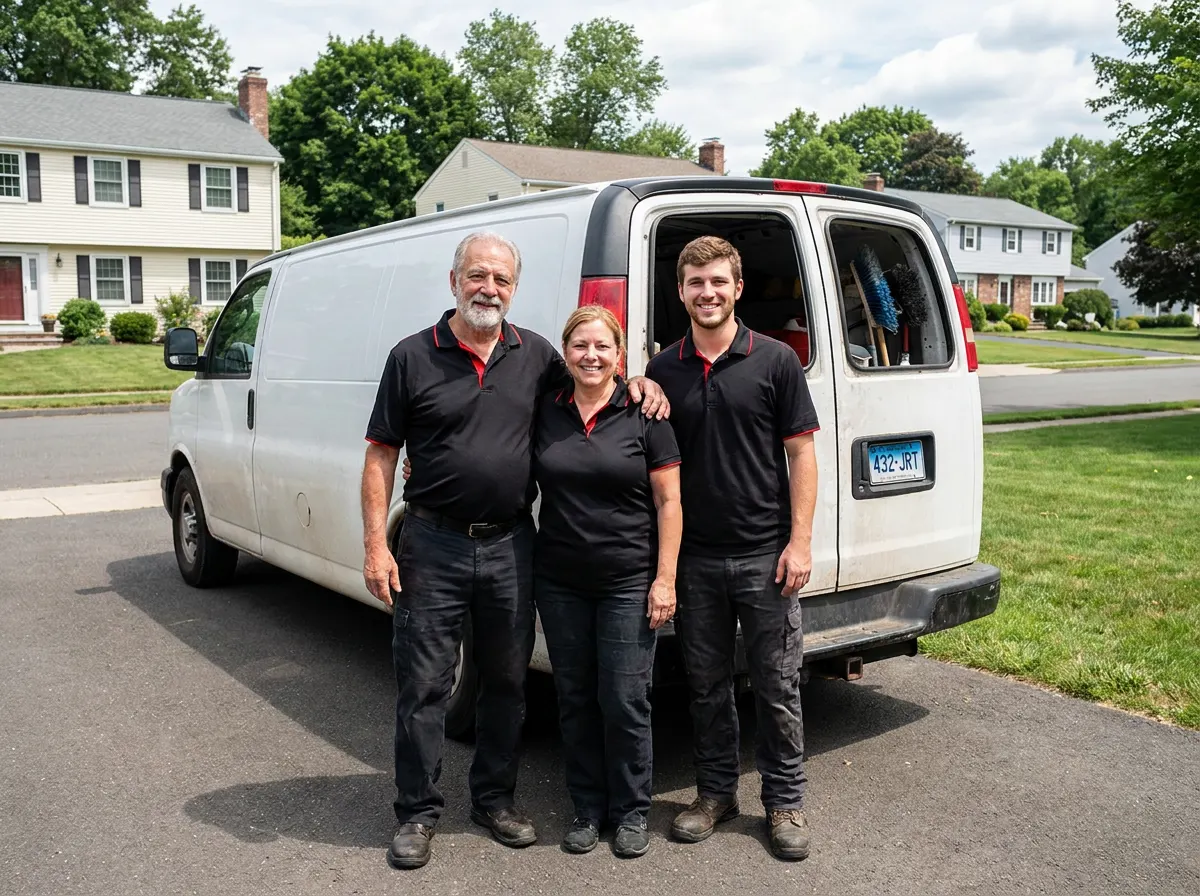 Crown Flue Chimney Sweep chimney sweep team in Danbury, CT
